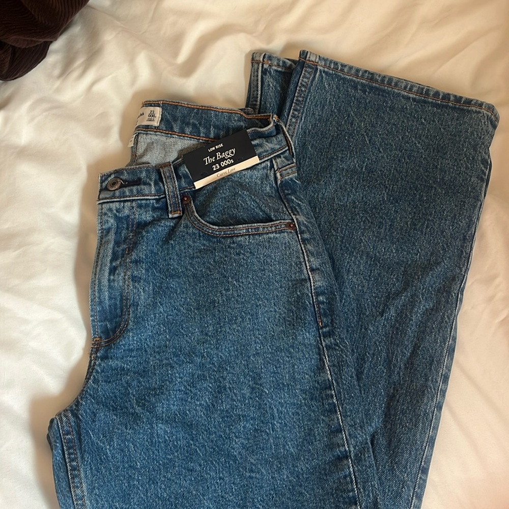 Abercrombie & fitch the lab by low rise jeans